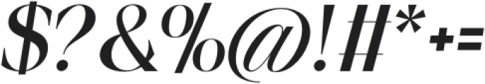 Piloner Semi Bold Italic otf (600) Font OTHER CHARS