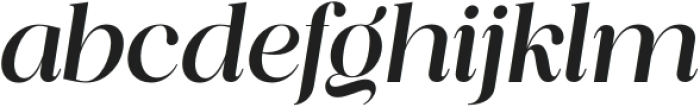 Piloner Semi Bold Italic otf (600) Font LOWERCASE