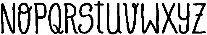 Pineapple Bold otf (700) Font LOWERCASE