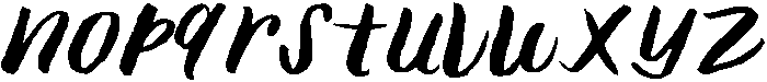 Pineapple Regular otf (400) Font LOWERCASE