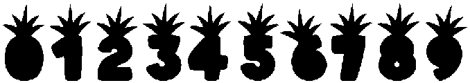 Pineapple Regular otf (400) Font OTHER CHARS