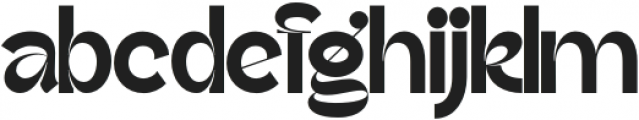 Pinfong Typeface Regular otf (400) Font LOWERCASE
