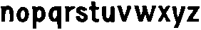 Piniye ttf (400) Font LOWERCASE
