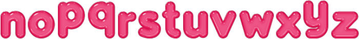 Pink Jelly Regular ttf (400) Font LOWERCASE