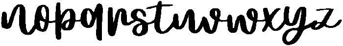Pink Lemonade Regular otf (400) Font LOWERCASE