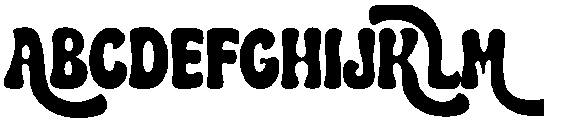 Pink Retro Regular otf (400) Font UPPERCASE