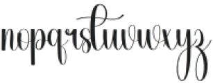 Pink Roses Regular otf (400) Font LOWERCASE