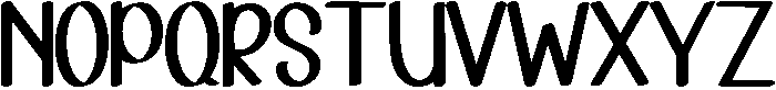 Pink Stone Regular otf (400) Font UPPERCASE