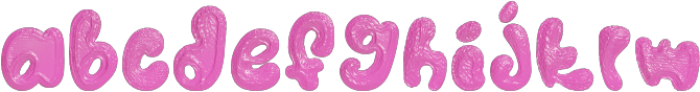 Pinkcore Inflated 2 otf (400) Font UPPERCASE