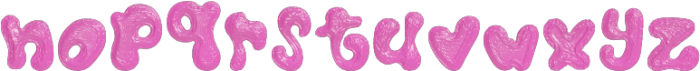 Pinkcore Inflated 2 otf (400) Font UPPERCASE