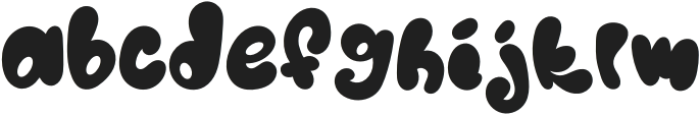 Pinkcore Regular otf (400) Font LOWERCASE