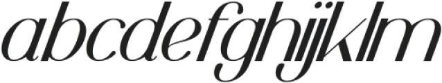 Pinkerston Italic otf (400) Font LOWERCASE