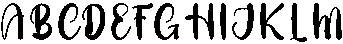 Pinky Bloom Regular otf (400) Font UPPERCASE