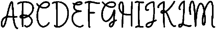 Pinky Bloom otf (400) Font UPPERCASE