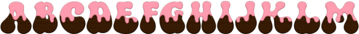 Pinky Cookie Regular otf (400) Font LOWERCASE