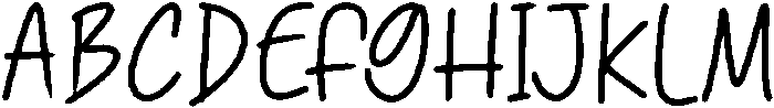 Pinky Doodle otf (400) Font UPPERCASE