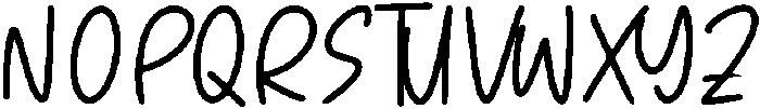 Pinky Doodle otf (400) Font UPPERCASE