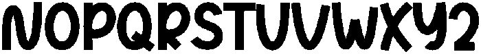 Pinky Magic Regular otf (400) Font UPPERCASE