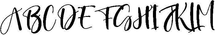 Pinky Regular otf (400) Font UPPERCASE