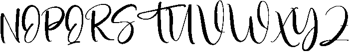 Pinky Regular otf (400) Font UPPERCASE