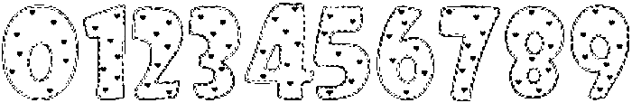 Pinky Regular otf (400) Font OTHER CHARS