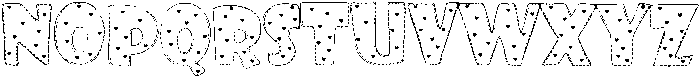 Pinky Regular otf (400) Font UPPERCASE