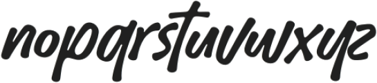 Pinky Vanilla otf (400) Font LOWERCASE
