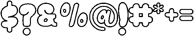 PinkyFunky-Regular otf (400) Font OTHER CHARS