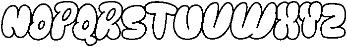 PinkyFunky-Regular otf (400) Font UPPERCASE