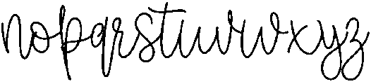 PinkyHoneyMonoline-Regular otf (400) Font LOWERCASE