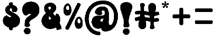 PinkyHoneyRetro-Regular otf (400) Font OTHER CHARS