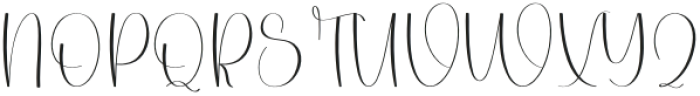 Pinkytime Regular otf (400) Font UPPERCASE
