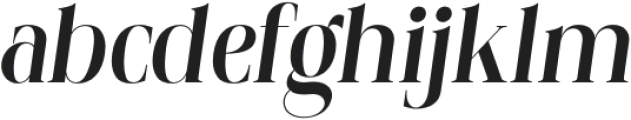 Pinoglid Oblique otf (400) Font LOWERCASE