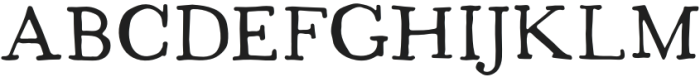 Pinon Regular otf (400) Font LOWERCASE