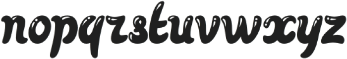 PinupNew-Regular otf (400) Font LOWERCASE