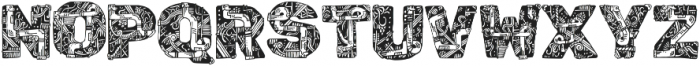 Pipes ttf (400) Font LOWERCASE