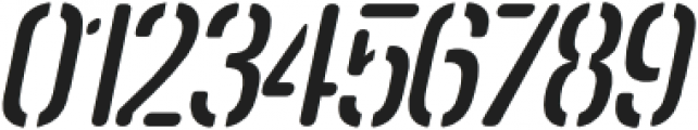 Pipoca Italic ttf (400) Font OTHER CHARS