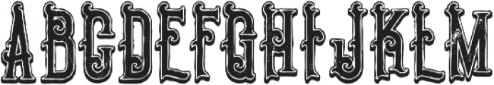Pirate Shadow Grunge otf (400) Font UPPERCASE