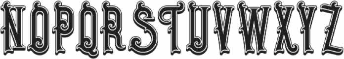 Pirate Shadow otf (400) Font UPPERCASE