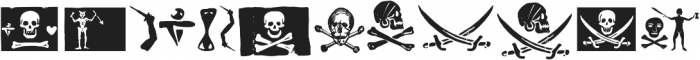 PiratesDeLuxe ttf (400) Font LOWERCASE