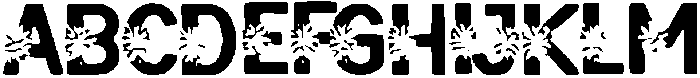 Pisema ttf (400) Font UPPERCASE