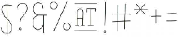 Pistacho Serif 3 otf (400) Font OTHER CHARS