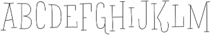 Pistacho Serif 3 otf (400) Font LOWERCASE
