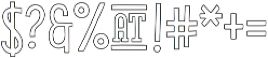Pistacho Serif 4 otf (400) Font OTHER CHARS