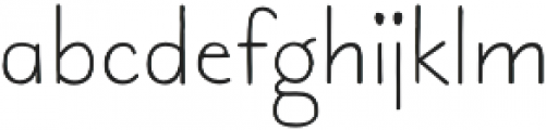 Pistacho Soft otf (400) Font LOWERCASE