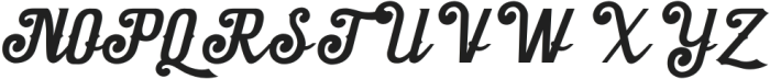 PistolScript-Regular otf (400) Font UPPERCASE