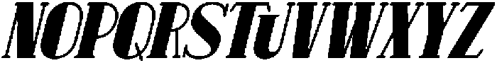 Pitolia Italic otf (400) Font UPPERCASE