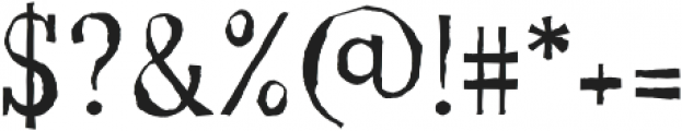 Pitos Serif otf (400) Font OTHER CHARS