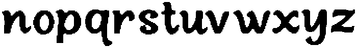 Pivari ttf (400) Font LOWERCASE