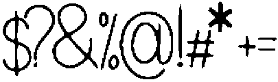 Piwoje ttf (400) Font OTHER CHARS